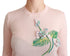Dolce & Gabbana Pink Floral Silk Cashmere Pullover Sweater